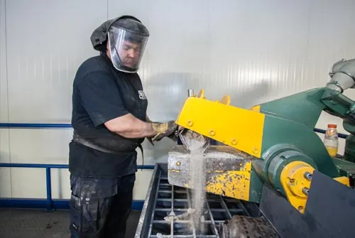 Production et analyse chez RKR Recycling